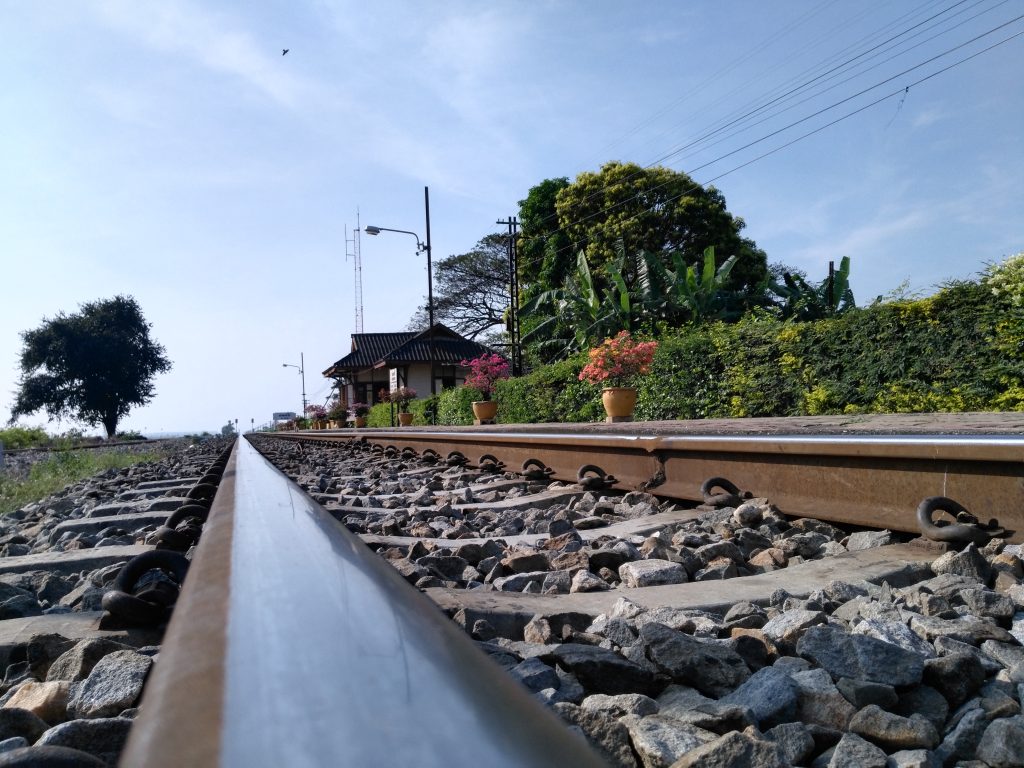 Petite gare de chemin de fer